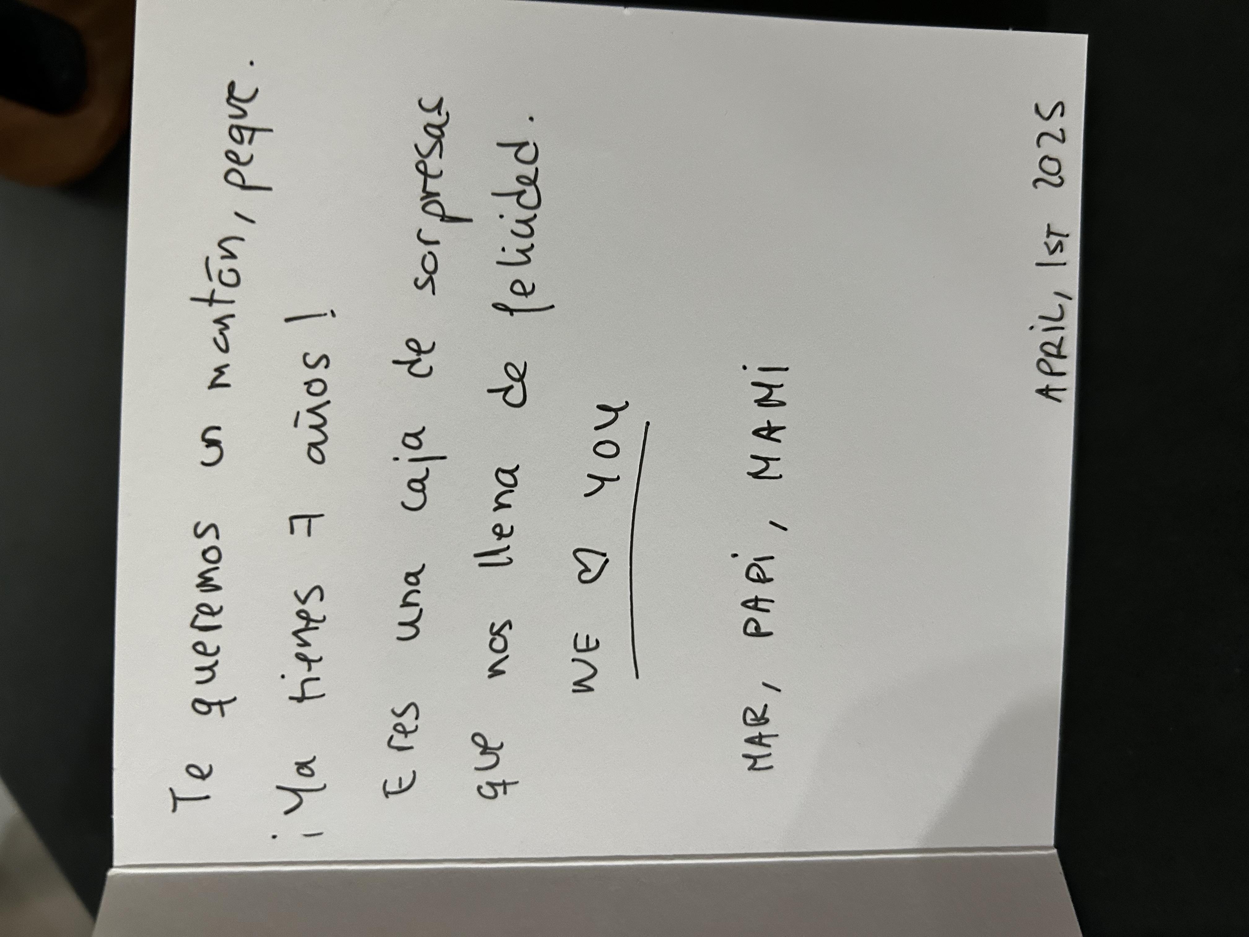 Card 5 note
